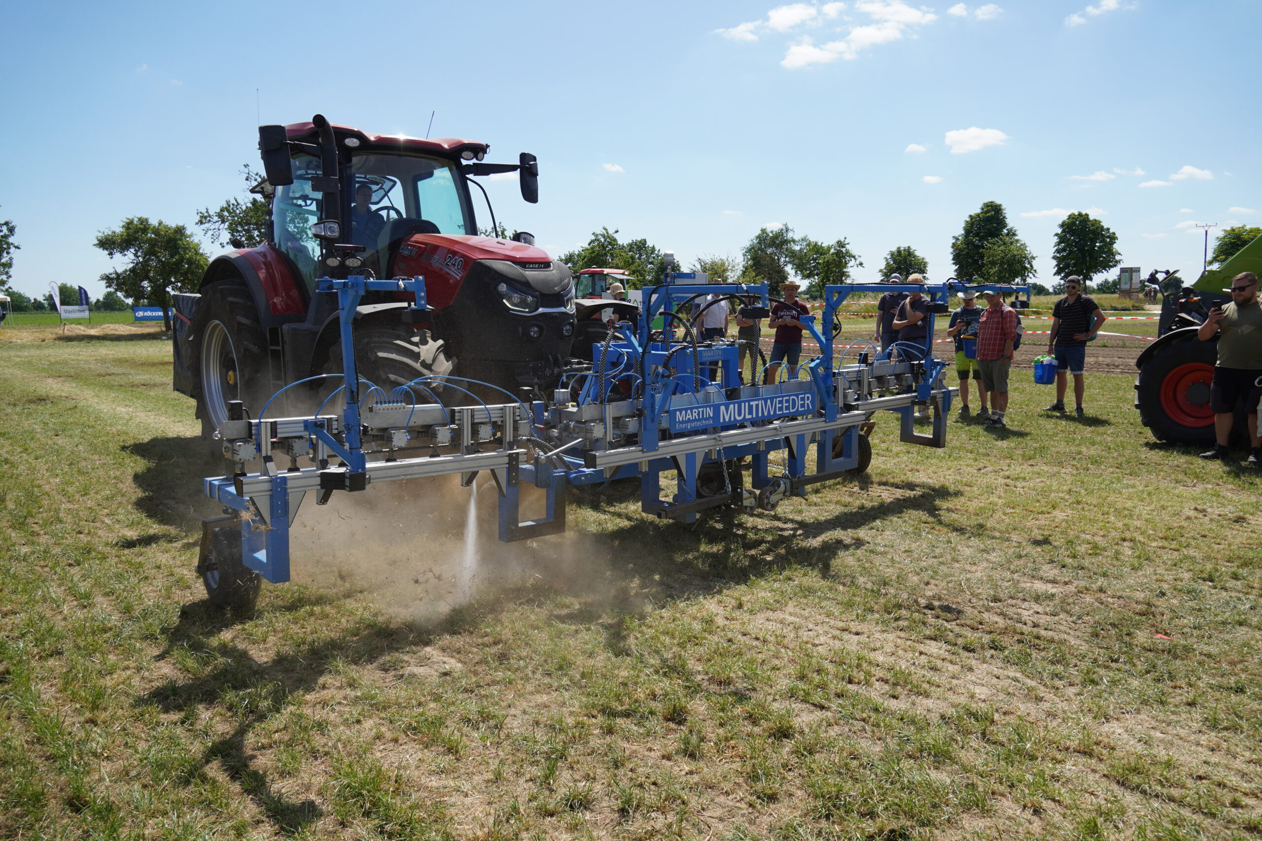 Wasserstrahl im Einsatz